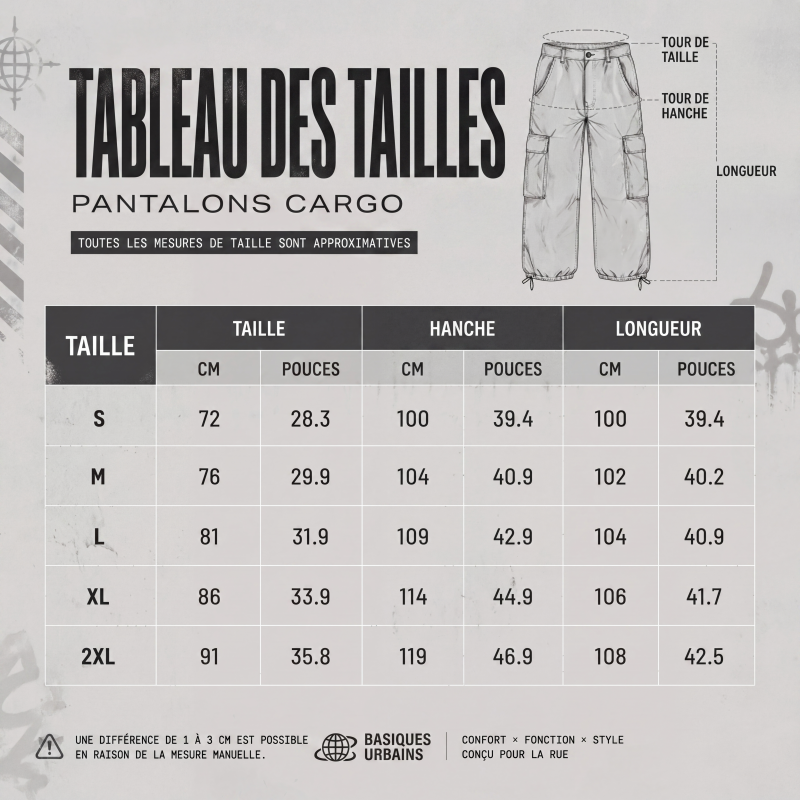 Joggers cargo décontractés pour hommes avec plusieurs poches