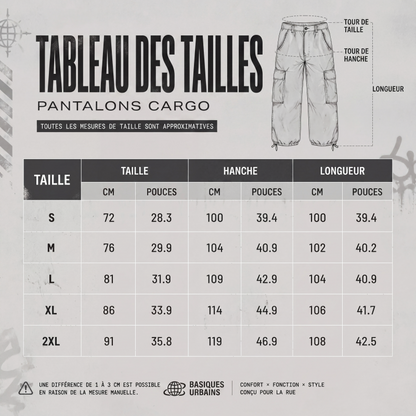 Joggers cargo décontractés pour hommes avec plusieurs poches