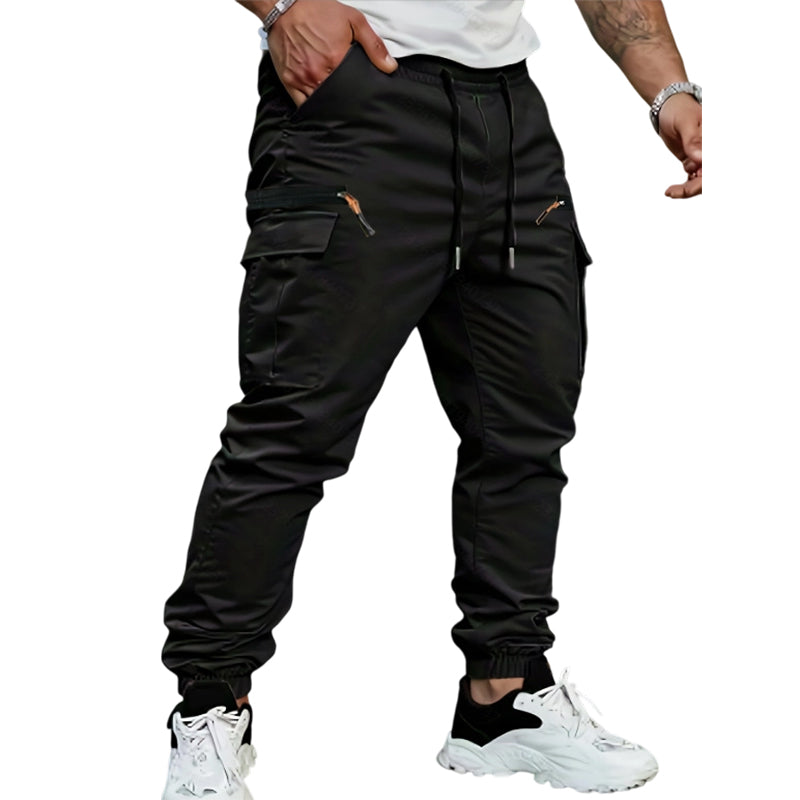 Joggers cargo décontractés pour hommes avec plusieurs poches