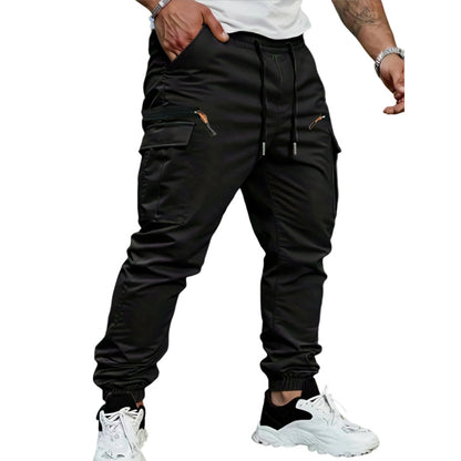 Joggers cargo décontractés pour hommes avec plusieurs poches