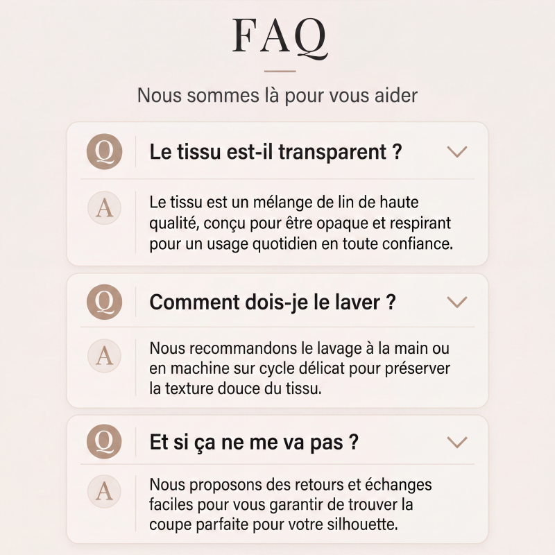 🌙 OFFRE LIMITÉE -50% ! 💕Robe en lin sans manches pour femme