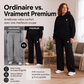Ensemble sweat à capuche et pantalon large pour femme