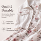 Ensemble robe longue maxi à fleurs pour femme avec veste courte