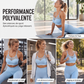 Soutien-gorge de sport push-up en maille ajourée pour femme