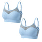 Soutien-gorge de sport push-up en maille ajourée pour femme
