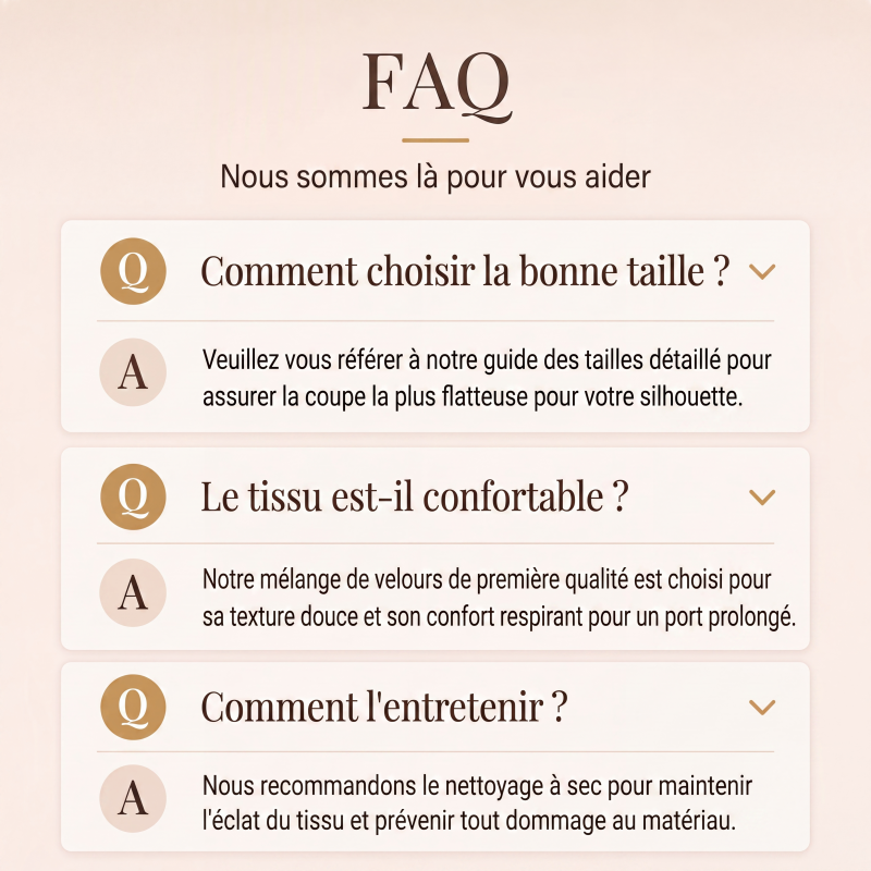 Robe élégante en velours à col bénitier pour femme
