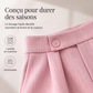 Pantalon large élégant à taille haute pour femme