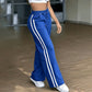 Pantalon droit taille haute pour femme