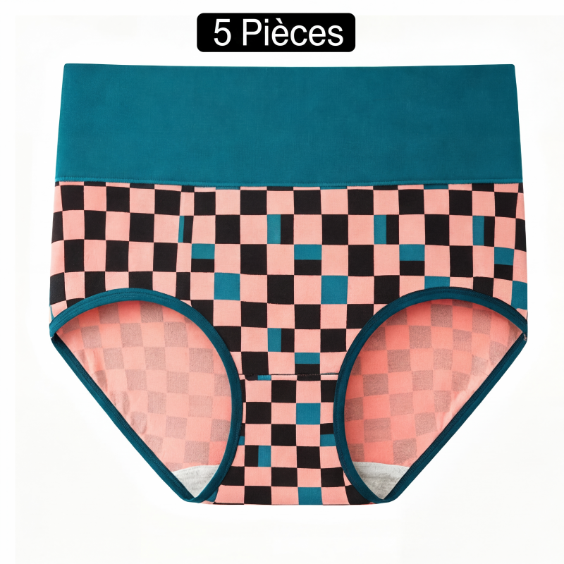 Culottes extensibles douces à taille haute pour femme