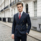 Costume 2 pièces pour homme : veste ajustée et pantalon