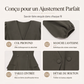 Chemisier pour femme, col V, manches lanternes et coupe peplum