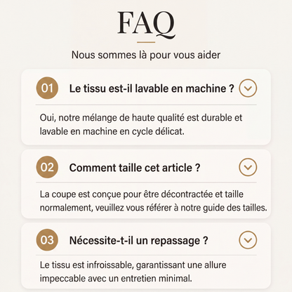Pantalon de costume ample à jambes larges pour femme