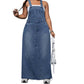 Robe Salopette en Jean Maxi Grande Taille pour Femme