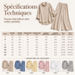 Ensemble chemise décontractée pour femme et pantalon large fluide