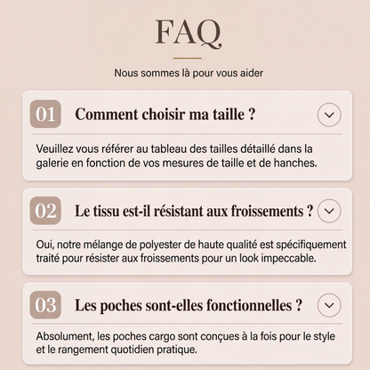 🌸 OFFRE LIMITÉE –50% ! ✨ Pantalon cargo capri de sport femme à bandes latérales