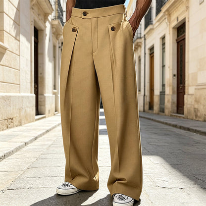 Pantalon homme coupe droite infroissable
