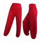 Pantalon large taille haute pour femme