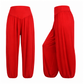 Pantalon large taille haute pour femme