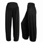 Pantalon large taille haute pour femme