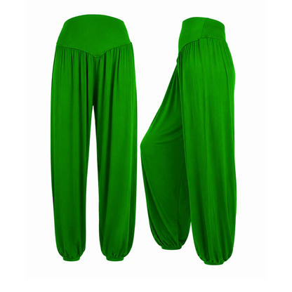 Pantalon large taille haute pour femme
