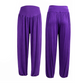 Pantalon large taille haute pour femme