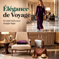 Robe longue élégante en velours pour femmes
