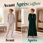 Robe longue élégante en velours pour femmes