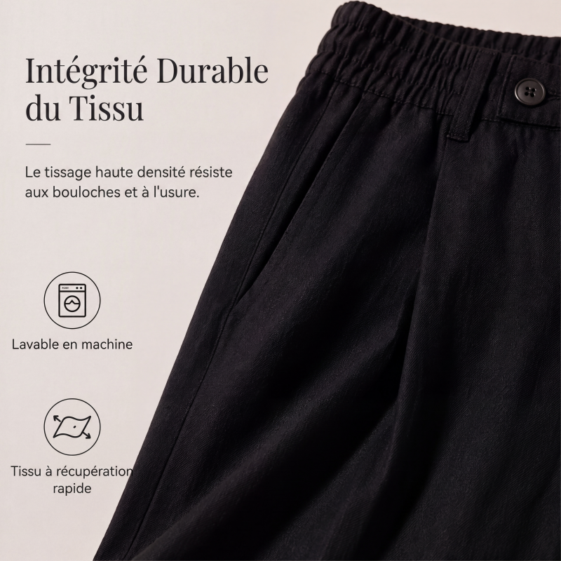 Pantalon large d'été respirant pour femme