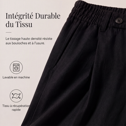 Pantalon large d'été respirant pour femme