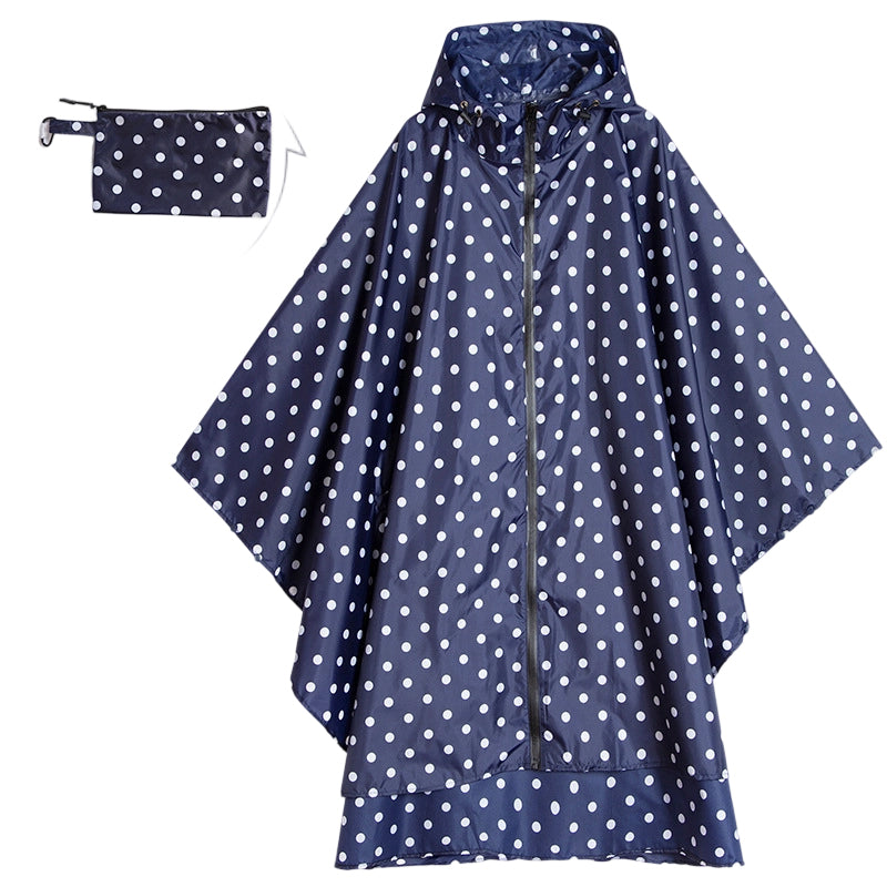 Poncho de pluie à capuche unisexe, imperméable et léger
