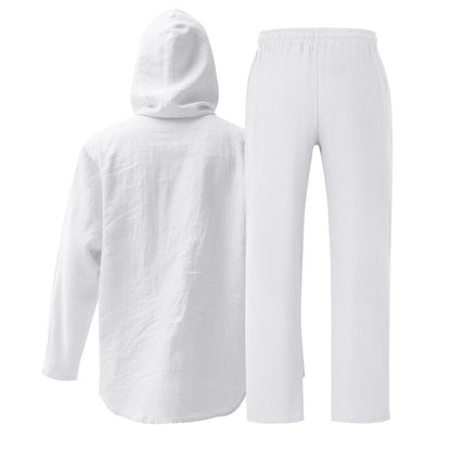 Tenue de plage en lin respirant pour homme【Livraison gratuite】