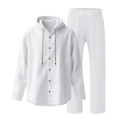 Tenue de plage en lin respirant pour homme【Livraison gratuite】