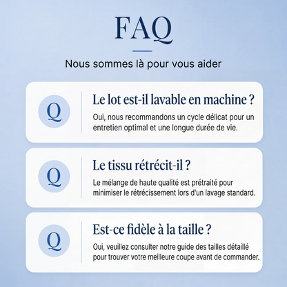 Ensemble pour femme : haut à col V à manches longues et pantalon à jambes larges