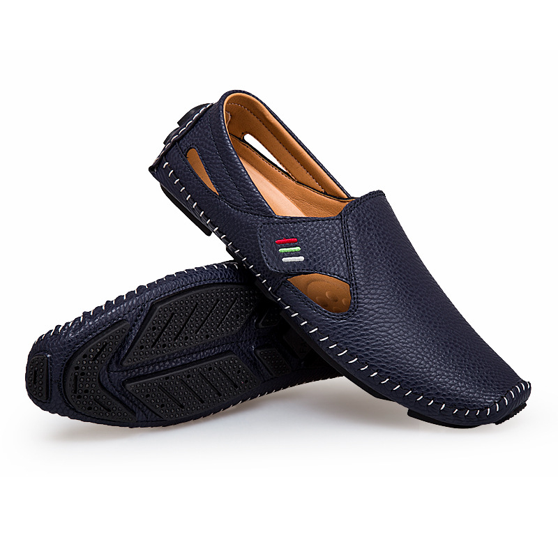 Mocassins décontractés pour homme, enfilables et respirants