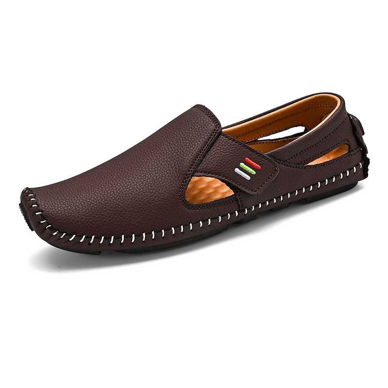 Mocassins décontractés pour homme, enfilables et respirants