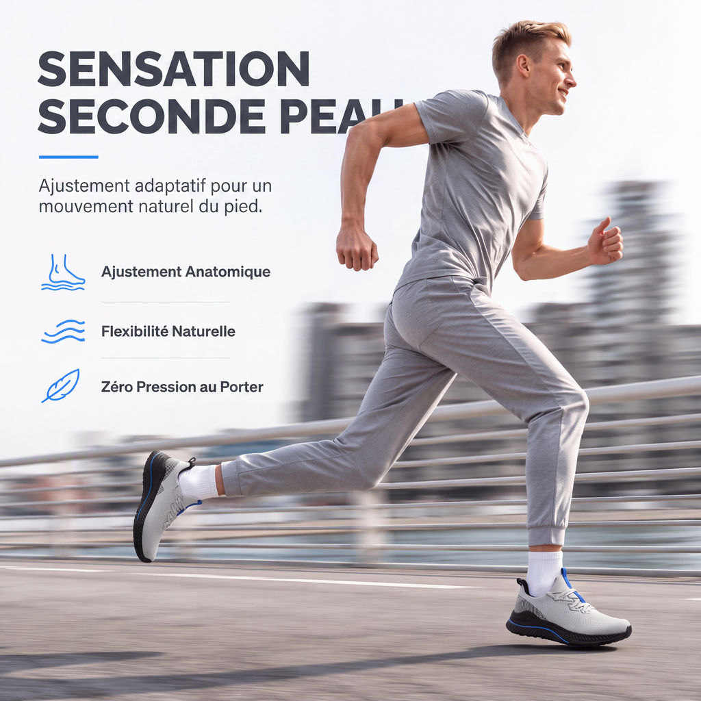 Chaussures de course décontractées légères et respirantes