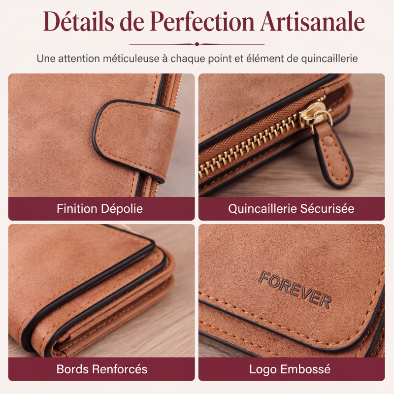 Pochette portefeuille grande capacité
