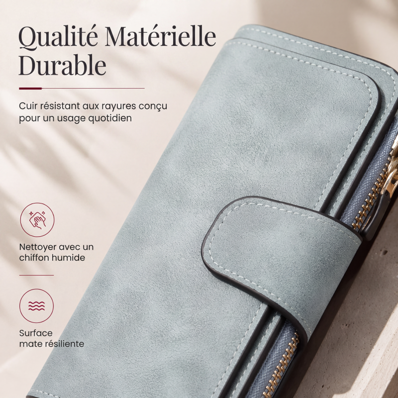 Pochette portefeuille grande capacité