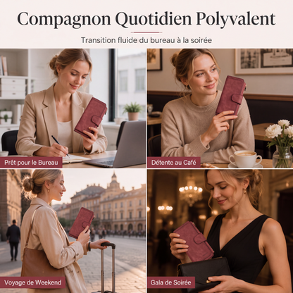 Pochette portefeuille grande capacité