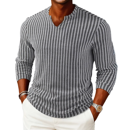 Pull en maille texturée moderne