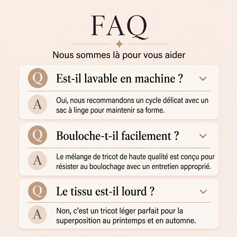 Cardigan décontracté pour femme, ouvert devant, avec poches