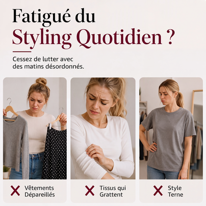 Ensemble léopard superposé flatteur