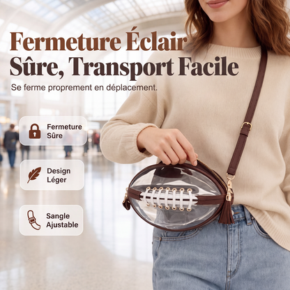 Trousse de maquillage transparente