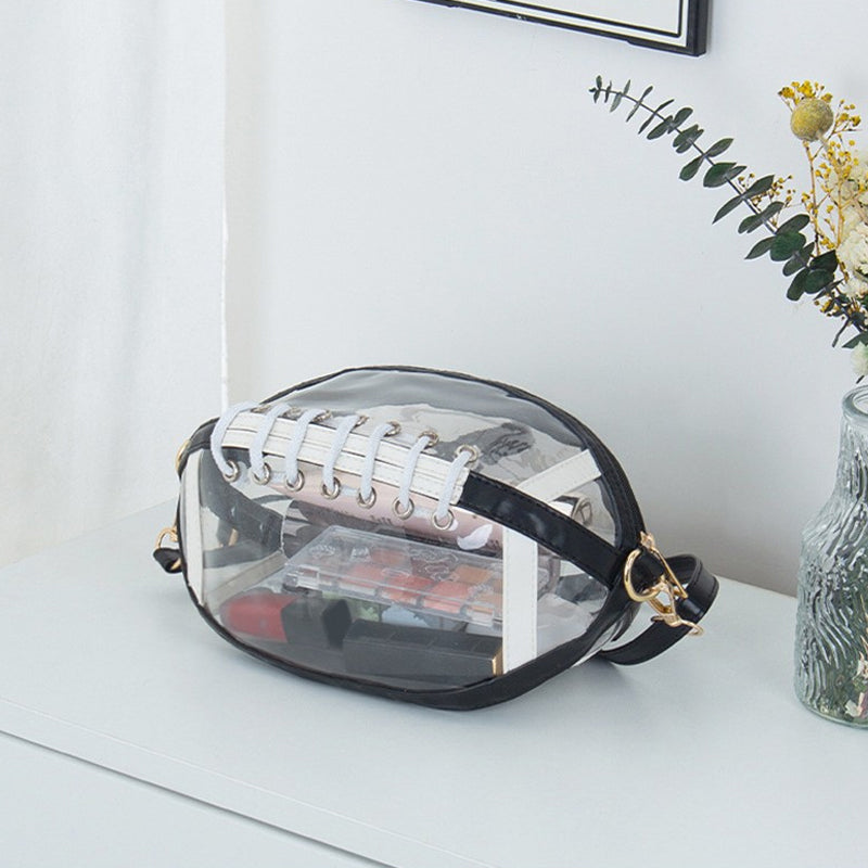 Trousse de maquillage transparente