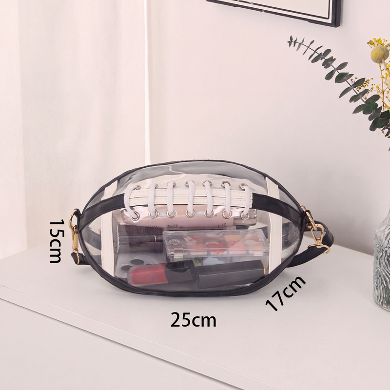 Trousse de maquillage transparente