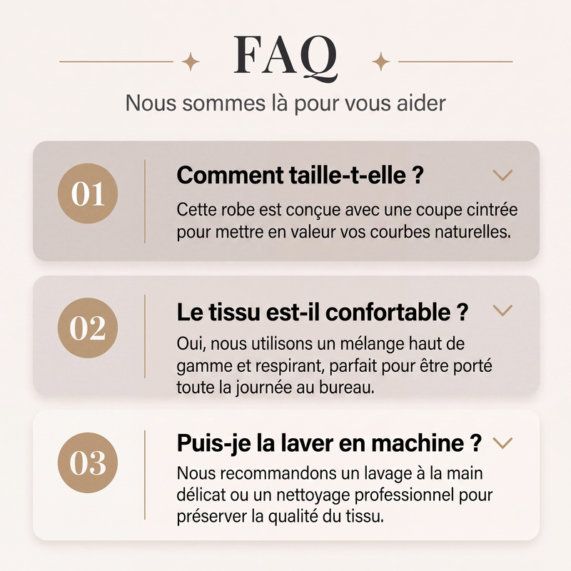 Robe asymétrique pour femme avec fente et fermeture à glissière sur le devant