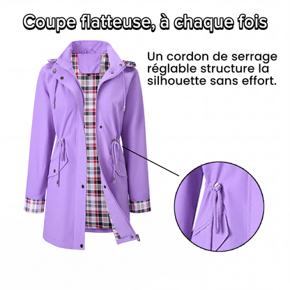 ⏰ DERNIER JOUR DES SOLDES : -50 % ✨ Veste Femme Chic, Légère & Imperméable 🧥