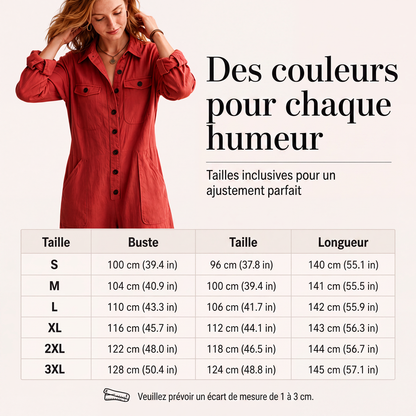 ✨ UNE PIÈCE, TOUT LE STYLE | Combinaison Cargo à Jambes Larges -50%