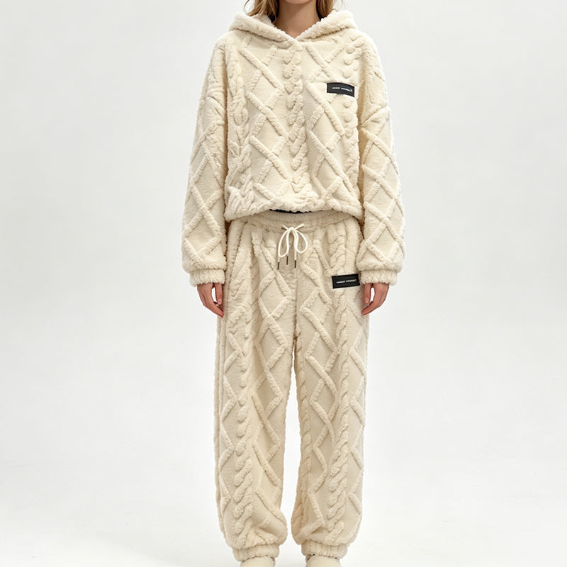 ❄️ Douceur d’Hiver | Ensemble Femme 2 Pièces Texturé & Cocooning⚡ Livraison gratuite