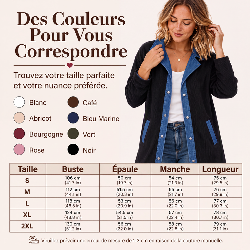 🧥 UNE TOUCHE QUI CHANGE TOUT | Veste Patchwork Esprit Denim -50%